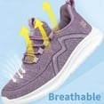 thumbnail image 5 of CHICVOMEY Comfort Women's Non-Slip Walking Shoes Lightweight Walking Sneakers Arch Support Athletic Shoes Work&Travel, 5 of 9