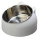 thumbnail image 2 of blanc Inclin En Acier Inoxidable Cat Bowl, Bol De Nourriture, Double Couche En Acier Inoxydable Cat Bowl, Puppy Bowl, Pet Bowl Set, Chat Et Chien, 2 of 5