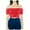 Red, variant on Patlollav Pntutb Blouses for Women,Ladies Off Shoulder Leakage Of Stomach Tops