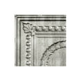 thumbnail image 1 of Fasade Easy Installation Rosette Crosshatch Silver Glue Up Ceiling Tile/ Ceiling Panel (12" X 12" Sample), 1 of 1