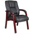 thumbnail image 1 of Bowery Hill Fabric Black Guest Chair Rectangular Breathable 39"H Unassembled, 1 of 1