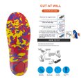 thumbnail image 4 of Tignapoo Breathable High Arch Support Insoles for Flat Feet Correction, U-Shaped Heel Design, Lightweight & Cuttable, Sizes S (25-27) - One Pair, 4 of 6