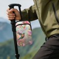 thumbnail image 4 of COEQINE Zippered Crutch Bag Broken Leg Crutch Bag Retro Hummingbird Floral Forearm Crutch Storage Organizer, Walking Cane Pouch, Lightweight Organizer Pouch, for Women Men, 4 of 7