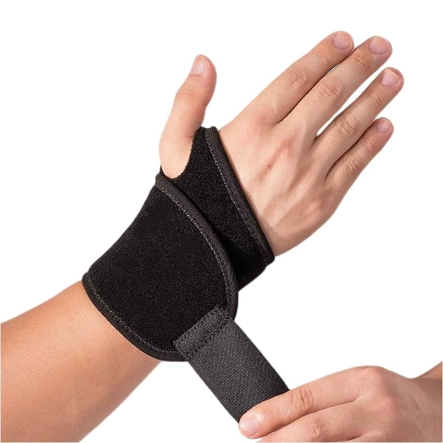 Paquete de 2 muñequeras – Muñequeras para alivio del dolor del túnel carpiano, artritis y tendinitis – Se adapta tanto a la mano derecha como a la izquierda – Compresión y soporte