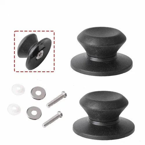 2X Pot Lid Knobs Handles Replacement Pan Lid Handle Crock Cover Kitchen Cookware