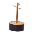 thumbnail image 3 of de Joyería, Soporte de Almacenamiento de Escritorio Simple, Soporte para Presentación de Joyería, Organizador de Joyas para Relojes, Colgantes Negro, 3 of 8