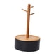 thumbnail image 3 of de Joyería, Soporte de Almacenamiento de Escritorio Simple, Soporte para Presentación de Joyería, Organizador de Joyas para Relojes, Colgantes Negro, 3 of 8