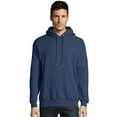 thumbnail image 1 of Hanes Mens ComfortBlend EcoSmart Pullover Hoodie Sweatshirt, 5XL, Heather Navy, 1 of 5