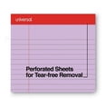 thumbnail image 4 of Colored Perforated Ruled Writing Pads, Wide/legal Rule, 50 Orchid 8.5 X 11 Sheets, Dozen | Bundle of 10 Dozen, 4 of 7