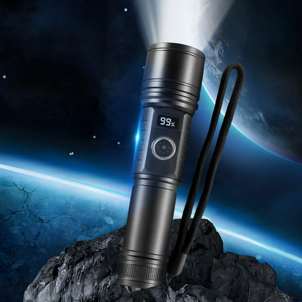 Lampe Torche LED Mini Rechargeable USB – étanche – 3 LED – Poche