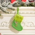 thumbnail image 5 of XYAIYT Knitted Holiday Stocking Christmas Tree Christmas Decorations Personalized Letter Pendant Long Lasting Knit Spacious Gift Holder for Mantel and Home Creates Warm Festive Memories 7.9in Green, 5 of 5
