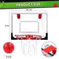 thumbnail image 4 of JoyStone Basketball Hoop for Kids, Over The Door Mini Basketball Hoops, Indoor Basketball Set for with 4 Balls, Kids Basketball Toy Gifts for Kids Boys Teens, 4 of 8