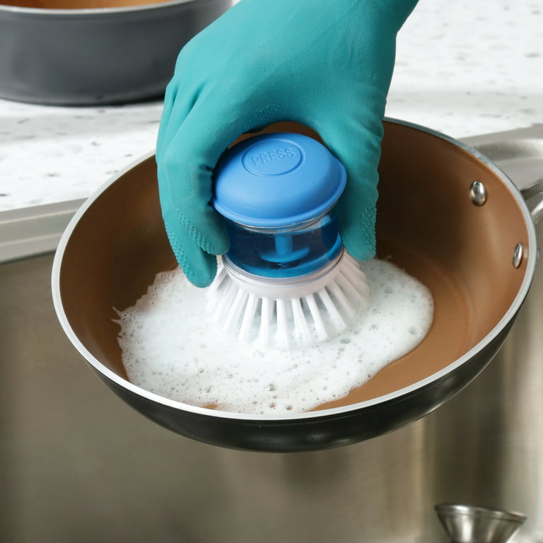 Palm Brush Refills for OXO Good Grips Soap Dispensing Dish Brush - 4 Pack  Cleani