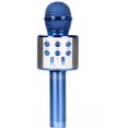 thumbnail image 1 of (azul) Karaoke estrella para niños, micrófono para niños, juguete y regalo Bluetooth para niñas de 2, 3, 4, 5, 6 años o más, también apto para adultos, 1 of 1