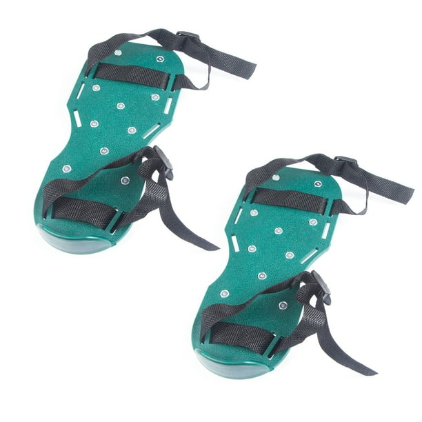 Aireador De Césped Con Pinchos Para Caminar, Sandalias, Zapatos, Cultivador De Uñas, Herramienta De Jardín seitruly TO005349-01