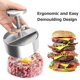 thumbnail image 4 of Burger Press, 304 Stainless Steel, Adjustable, 4 of 4