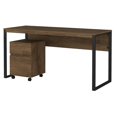 thumbnail image 1 of Bush Furniture Latitude 60W Bureau avec Classeur en Brun Rustique, 1 of 7