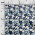 thumbnail image 2 of oneOone Rayon Light Blue Fabric Tropical Floral Sewing Craft Projects Fabric Prints by Yard 56 Inch Wide, 2 of 4