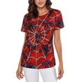 thumbnail image 1 of Spider-Man Women's Crew Neck Short Sleeve T-Shirt, 1 of 7