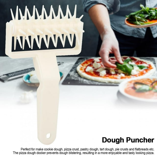 Fosa Cookie Docker,DIY Plastic Pizza Cookies Dough Roller Pastry Pie Needle Wheels Cutter Cake Bread Hole Punch Baking Tools,Pastry Docker