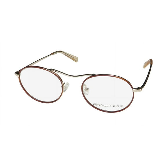 KENDALL   KYLIE KKO158 KENNEDY OVAL SHAPED LENSES ELEGANT EYEGLASS FRAME/GLASSES