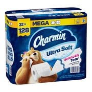 Charmin Ultra Soft Toilet Paper, 32 Mega Rolls