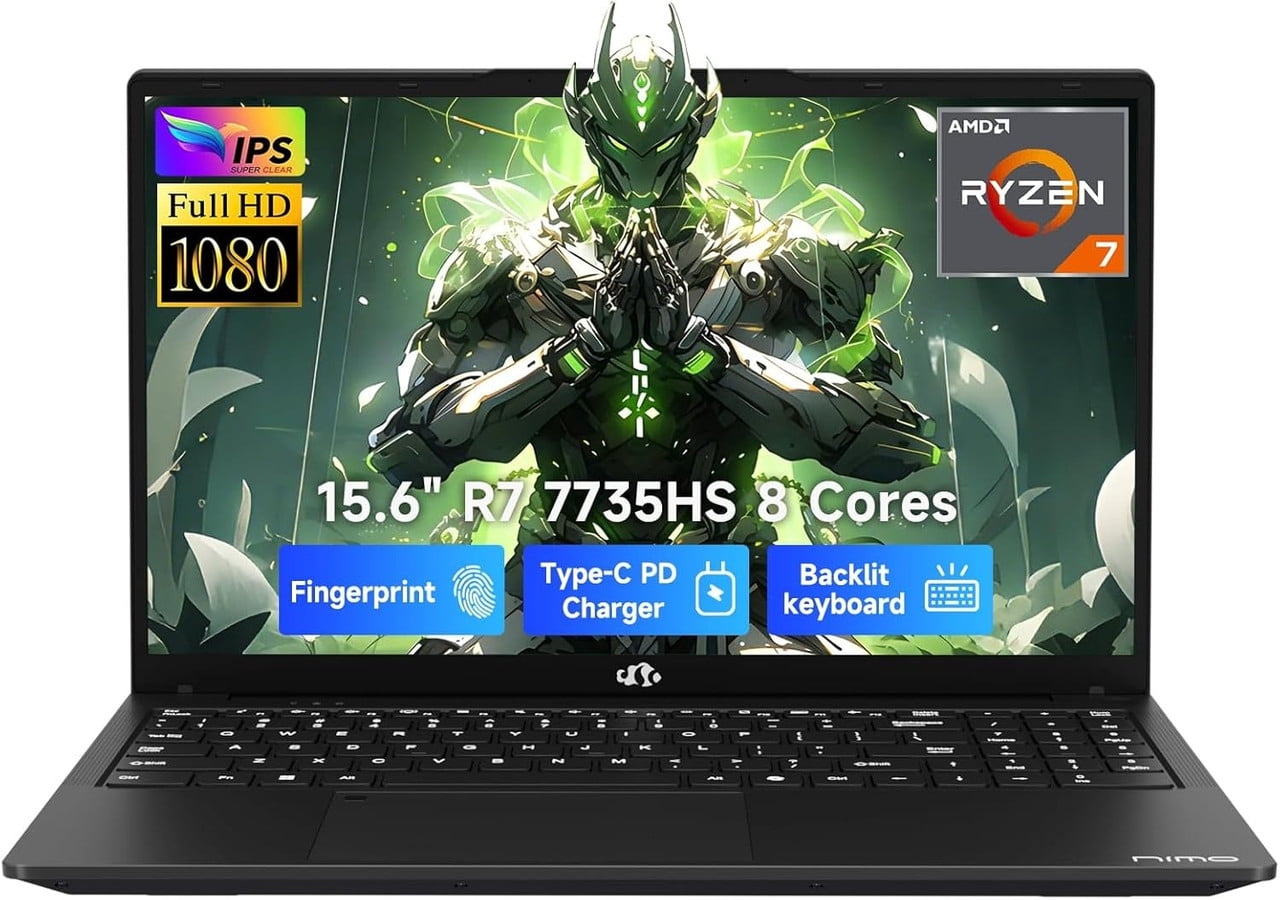 Nimo 15.6 Inch Gaming Laptop AMD R7