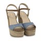 thumbnail image 2 of Sandalia Lesly Color Azul Medio D00960655522 23.5 Dorothy Gaynor Sandalia Lesly Color Azul Medio D00960655522 23.5, 2 of 6