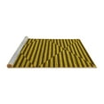 thumbnail image 2 of Ahgly Company Machine Washable Indoor Square Solid Yellow Modern Area Rugs, 8' Square, 2 of 4