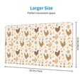 thumbnail image 2 of Pofeuu Chicken Family Print Mouse Pad,Rubber, Multipurpose Comfortable Waterproof Mousepad Desk Mat for Gamer Office Home, 2 of 8
