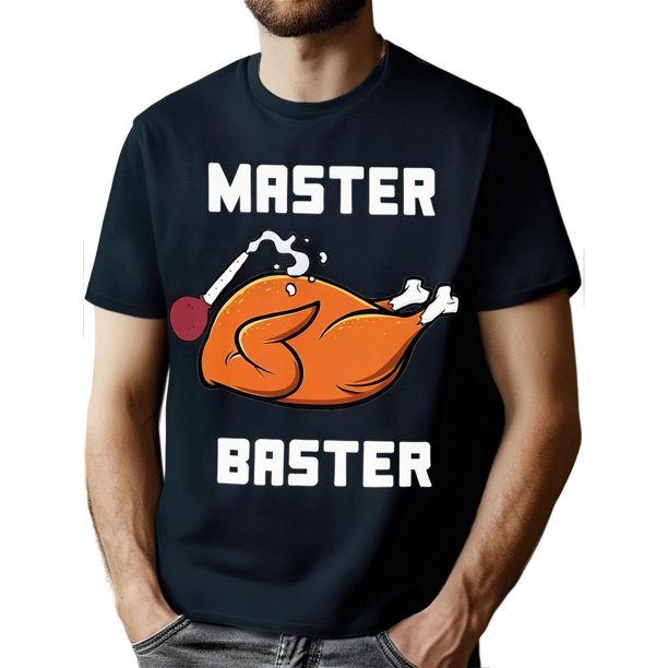Funny Graphic - playera para hombre y mujerMaster Blender Funny Turkey Straw Thanksgiving 220 Grams100% Cotton T-shirt Tee For Adult, Men, Women, Teen, Teenager, Adolescent, YouthFather's Day, Mothe