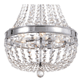 thumbnail image 2 of Lampara De Techo Colgante De Cristal Moderna 6 Luces Estructura Xtellar Plateado, 2 of 3