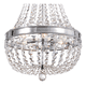thumbnail image 2 of Lampara De Techo Colgante De Cristal Moderna 6 Luces Estructura Xtellar Plateado, 2 of 3