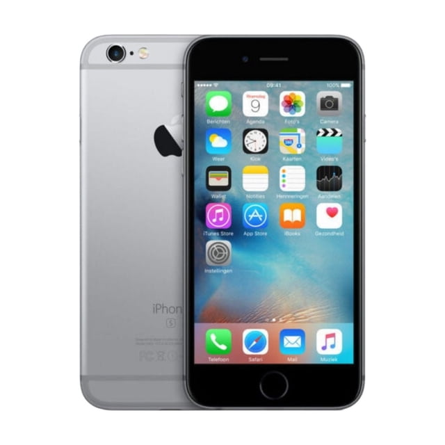 Reacondicionado Apple iPhone 6s A1633 (Totalmente desbloqueado) 32GB Espacio gris (Grado A+)