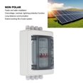 thumbnail image 4 of DC Miniature Circuit Breaker HA 4WAY, DIN Rail Mount Solar PV Circuit Breaker, Trip Curve C, UL1077, for Solar Panel Grid Connected System, with Overvoltage and  Protection, 4 of 7