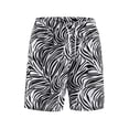 thumbnail image 2 of FAWUUDO Sports Shorts for Men Adjustable Waist Drawstring Loose Fashionable Print Shorts Beach Running Straight Shorts S A-Multicolor, 2 of 6