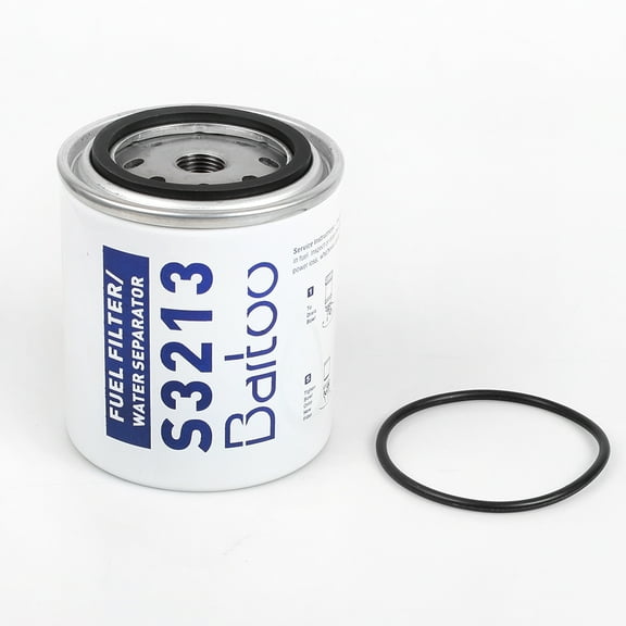 WHITE-Mercury Quicksilver Marine Engine Water Separator, 30 Micron, Fuel Filter, Boat Accessories, RASTP-S3213, RS-OFI055