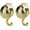 Gold, variant on Vacuum Suction Cup Hooks,  Plated Polished  Suction for Kitchen Bathroom, 2