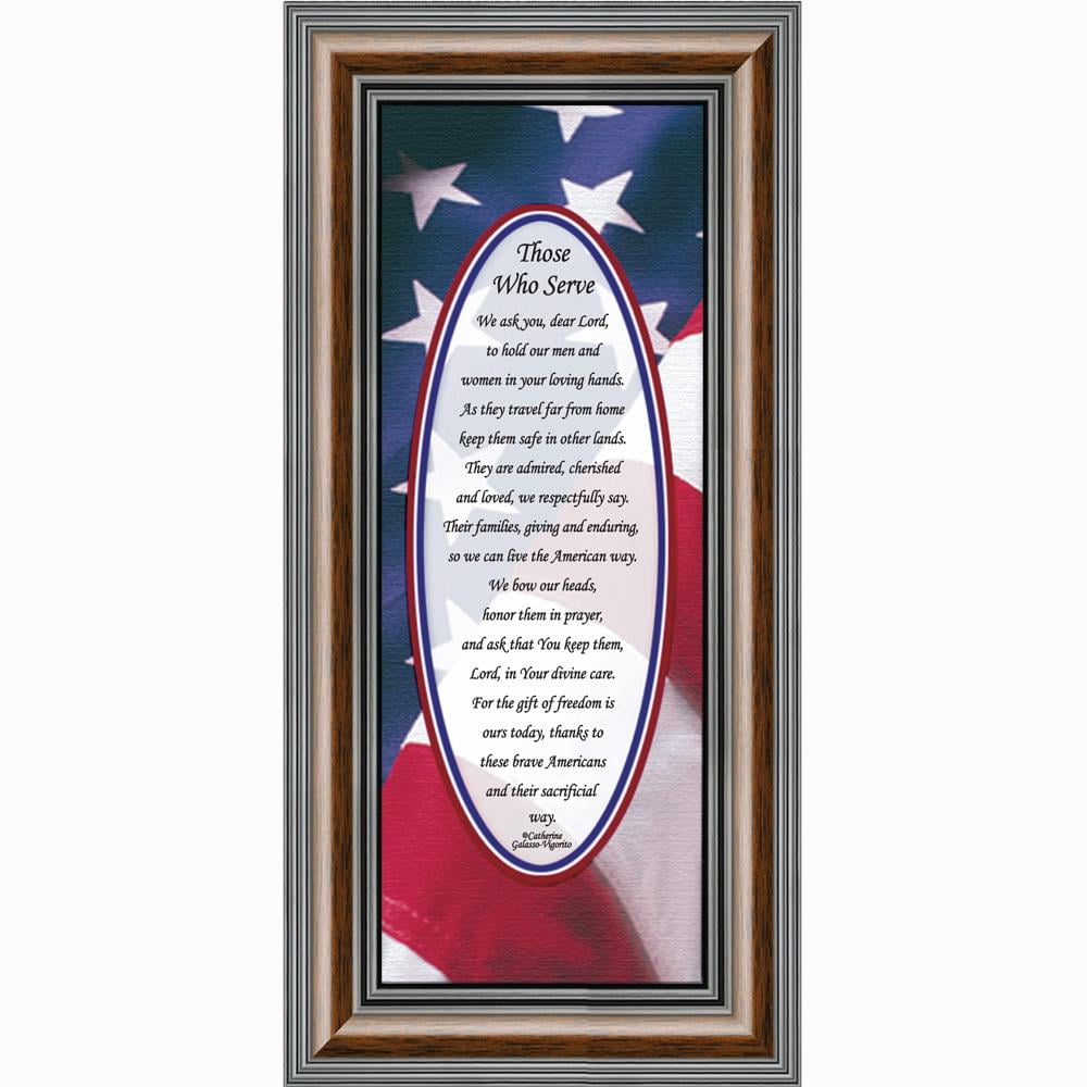 Firefighter Gifts for Men and Women, Fire Academy Graduation Gift, Fire Fighter Gifts or Firehouse Decor, A Fireman's Prayer Framed Wall Art for Home or Fire Station, 7795BW
