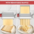 thumbnail image 3 of 3-in-1 Stainless Steel Pasta Maker Attachment for KitchenAid Stand Mixer - Include Pasta Roller, Spaghetti Cutter & Fettuccine Cutter by TOCOKEID, 3 of 8