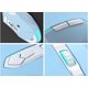 thumbnail image 2 of AJ52 Watcher RGB gaming mouse, programmable 6 buttons, ergonomic LED backlit USB gamer mouse computer laptop PC, for Windows Mac OS Linux, blue, 2 of 4