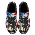 thumbnail image 2 of Veteran We Don't Know Them All But We Owe Them All Shoes Sneakers Black Size 9, 2 of 7