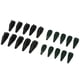 thumbnail image 1 of Kit de 10 alerones para techo de coche, generador de vórtices Negro, 1 of 9