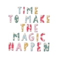 thumbnail image 3 of Straatsma, Leah 12x12 Black Modern Framed Museum Art Print Titled - Time to Make The Magic Happen, 3 of 5