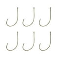 thumbnail image 2 of 100Pcs/Box Metal Fishhook Number 3 to 12 Heavy Duty Barbed Fishing Hook Freshwater Saltwater Bass Trout Walleye Fishing Accessories, 2 of 8