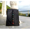 thumbnail image 5 of Handcrafted Embossed Design Vintage Leather Bound Journal Seven Chakra Stone Diary Blank Notebook For Men & Women, 5 of 7