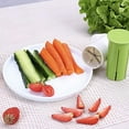 thumbnail image 5 of MesaSe Vegetable and Fruit Splitter, Vegetable Cutter, Strawberry and Grapes Cutter for babies, Carrot Splitter, Carrot and Cucumber Slicer, Salad Cutter, 5 of 5