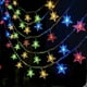 thumbnail image 3 of Navidad 2023 luces colgantes luces navideñas decoración Santa Claus Reno luces colgantes solares para decoración navideña, 3 of 4