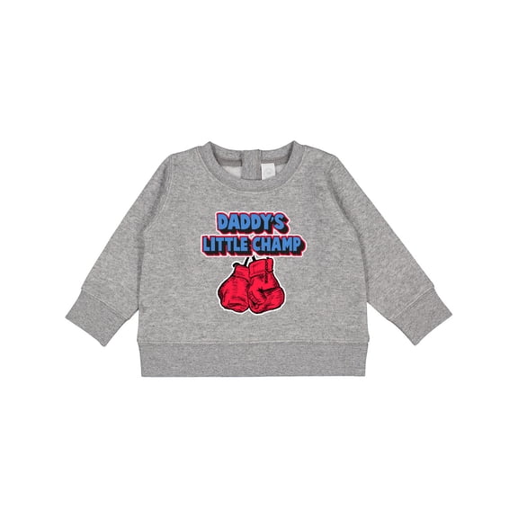 Inktastic Daddys Little Champ Baby Sweatshirt