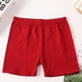 thumbnail image 6 of LYMAYTER Toddler Girls Solid Bike Shorts Girls Preschool Pull-On Cartwheel Shorts Lightweight 4-16Y, 6 of 8